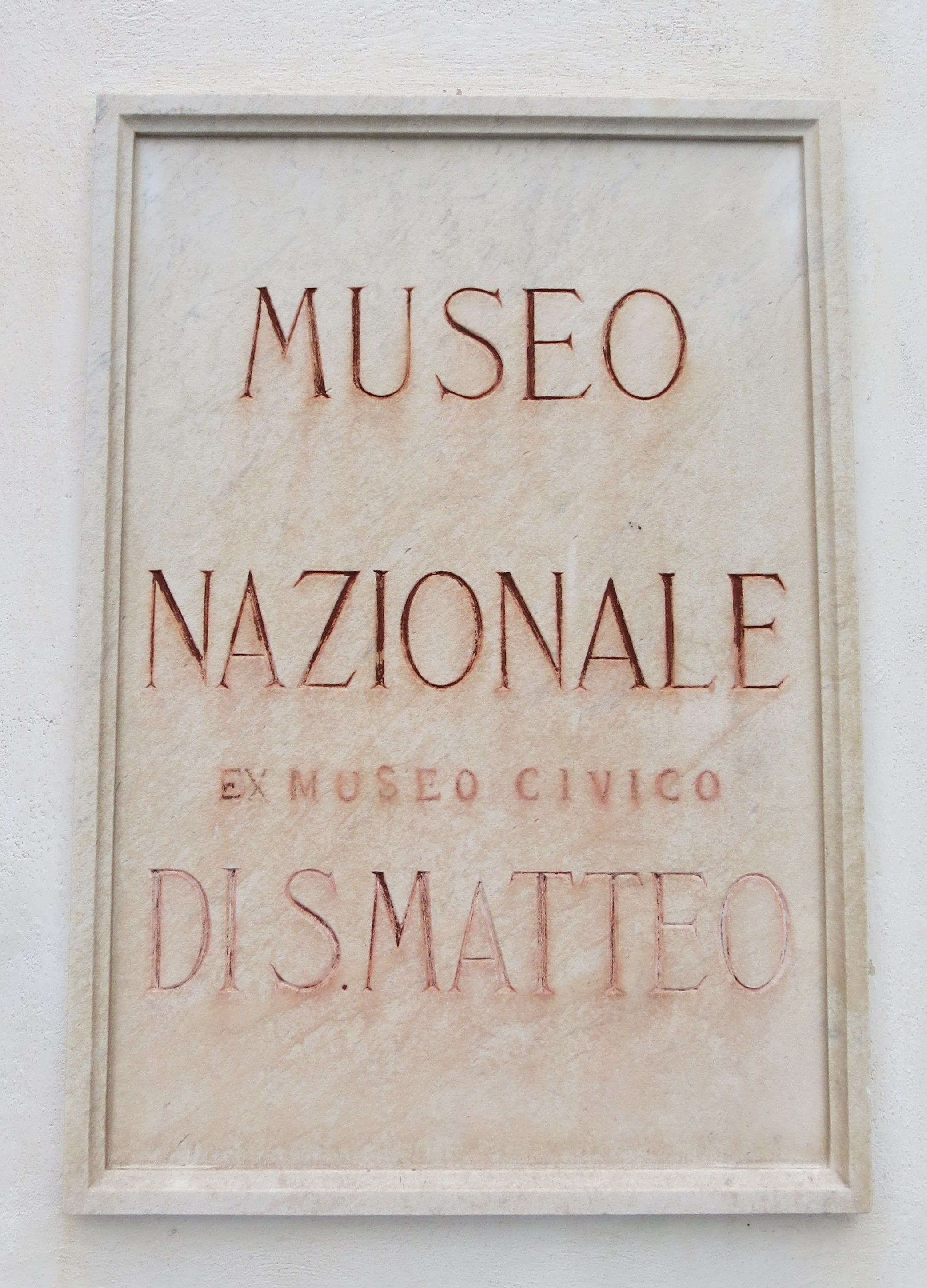 PISA- I MAGGIO- Apertura gratuita dei Musei Nazionali di San Matteo e Palazzo Reale di Pisa